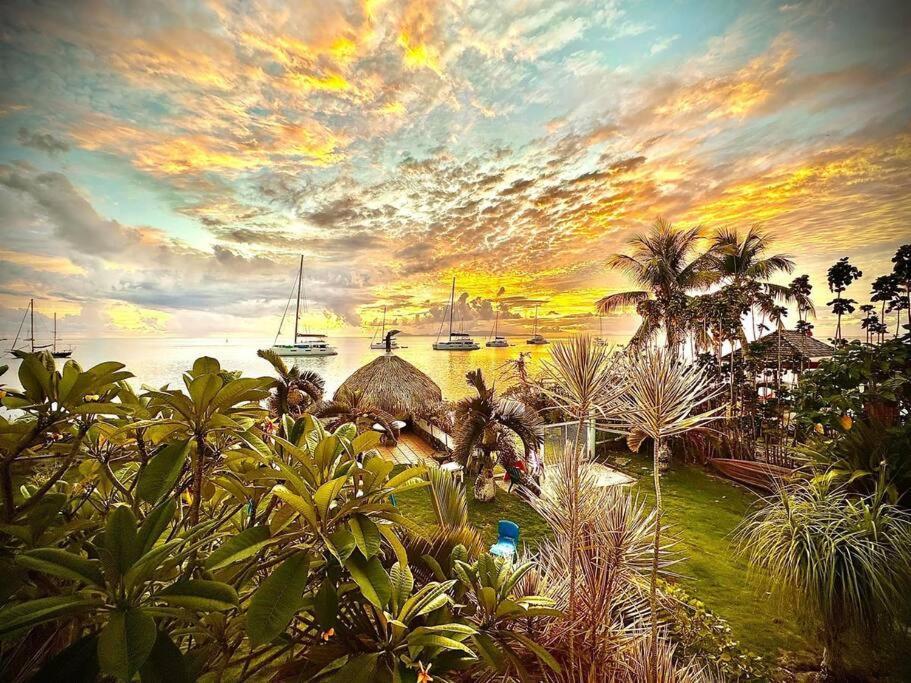 Meri Lodge Huahine 파레 외부 사진